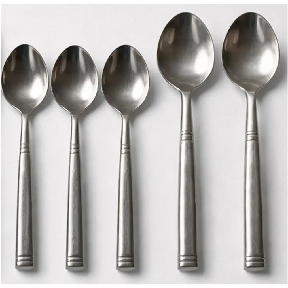 Towle Living Collection 18/0‎ Stainless Teaspoons & Tablespoons Lot of 5